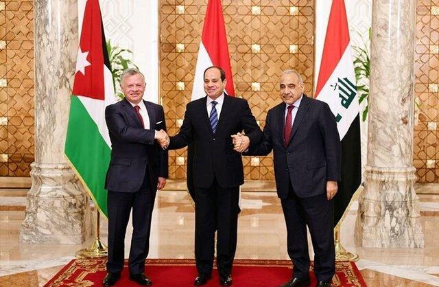 برگزاری نشست سه جانبه مصر، اردن و عراق طی هفته جاری